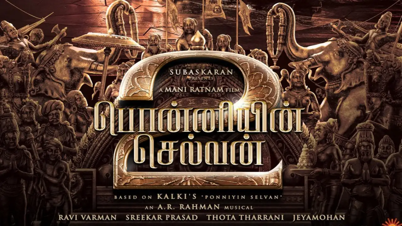 Ponniyin Selvan 2 is set to get a grand theatrical release on April 28, 2023. (Credits: Twitter) Ponniyin Selvan 2