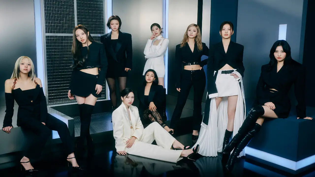 TWICE; Picture Courtesy: Twitter @JYPETWICE