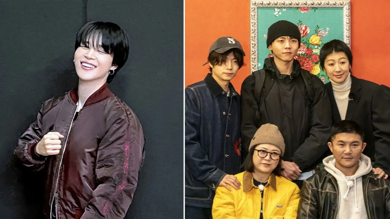 Jimin: courtesy of BTS' Twitter; Cast of Hong Kim Coin: courtesy of HK Coin Instagram Jimin: courtesy of BTS' Twitter; Cast of Hong Kim Coin: courtesy of HK Coin Instagram