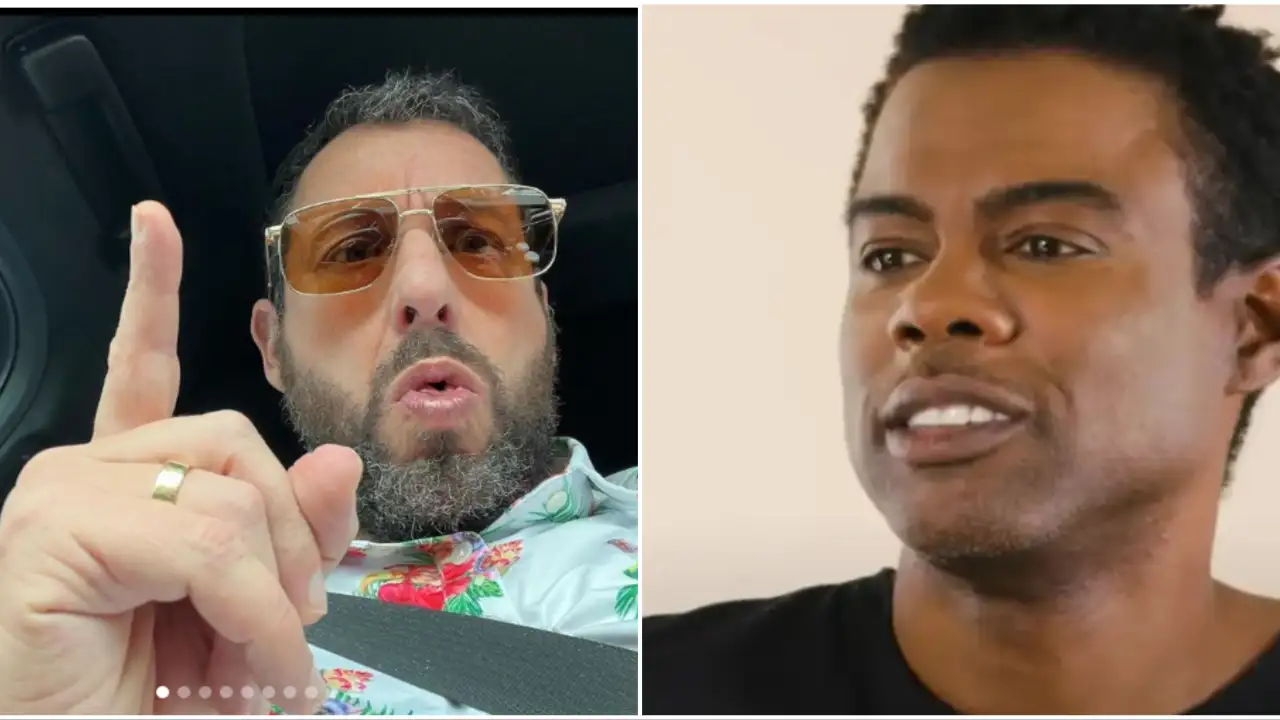 Adam Sandler and Chris Rock Adam Sandler and Chris Rock