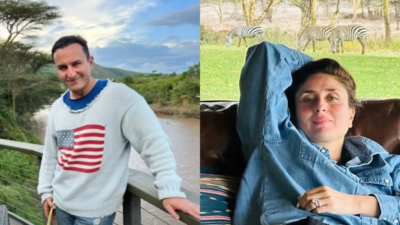 Kareena Kapoor shares Saif Ali Khan’s new look from Africa and we bet it will make your dil go mmmm Kareena Kapoor shares Saif Ali Khan’s new look from Africa and we bet it will make your dil go mmmm