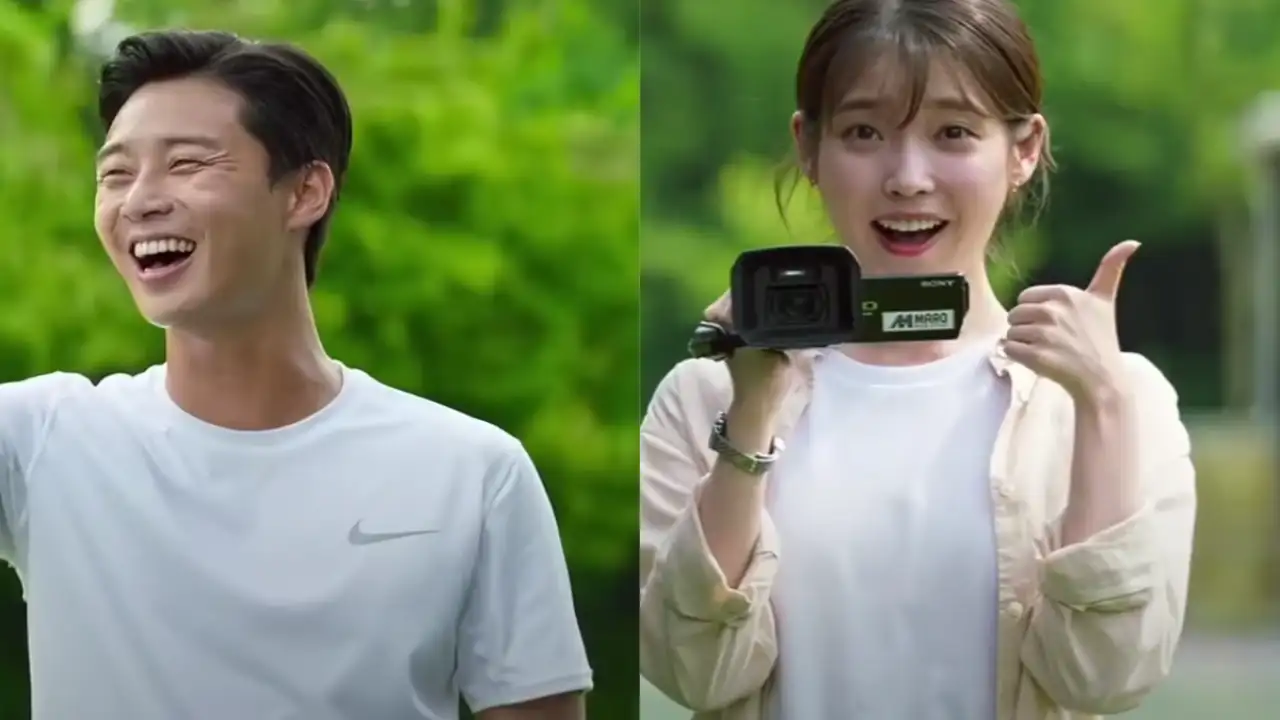 Park Seo Joon, IU; Picture Courtesy: Megabox Plus M Park Seo Joon, IU; Picture Courtesy: Megabox Plus M