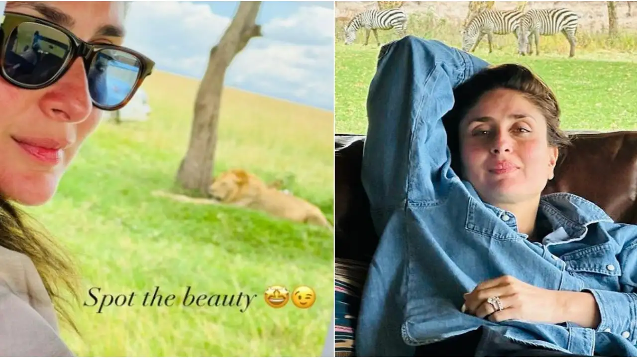 Picture courtesy: Instagram Kareena Kapoor Khan gives a sneak peek into her jungle safari in South Africa