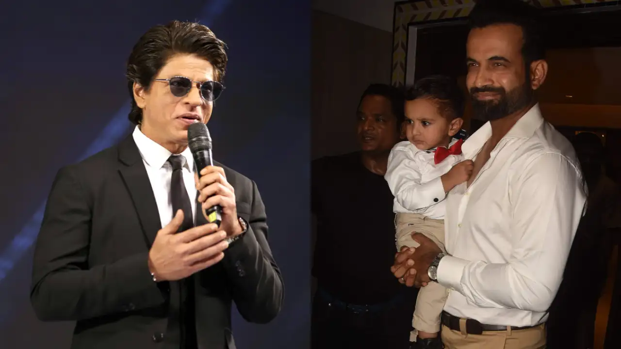 Shah Rukh Khan has a cute reaction on watching ‘chota Pathan’ dance to his song, says THIS to Irfan Pathan Shah Rukh Khan has a cute reaction on watching ‘chota Pathan’ dance to his song, says THIS to Irfan Pathan
