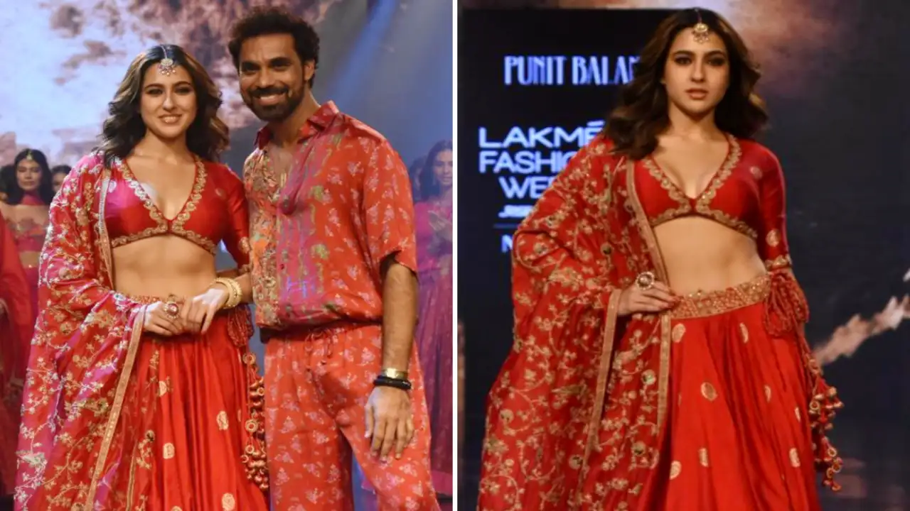 EXCLUSIVE: Punit Balana on Sara Ali Khan's showstopper outfit at Lakme Fashion Week x FDCI, Utsav and more