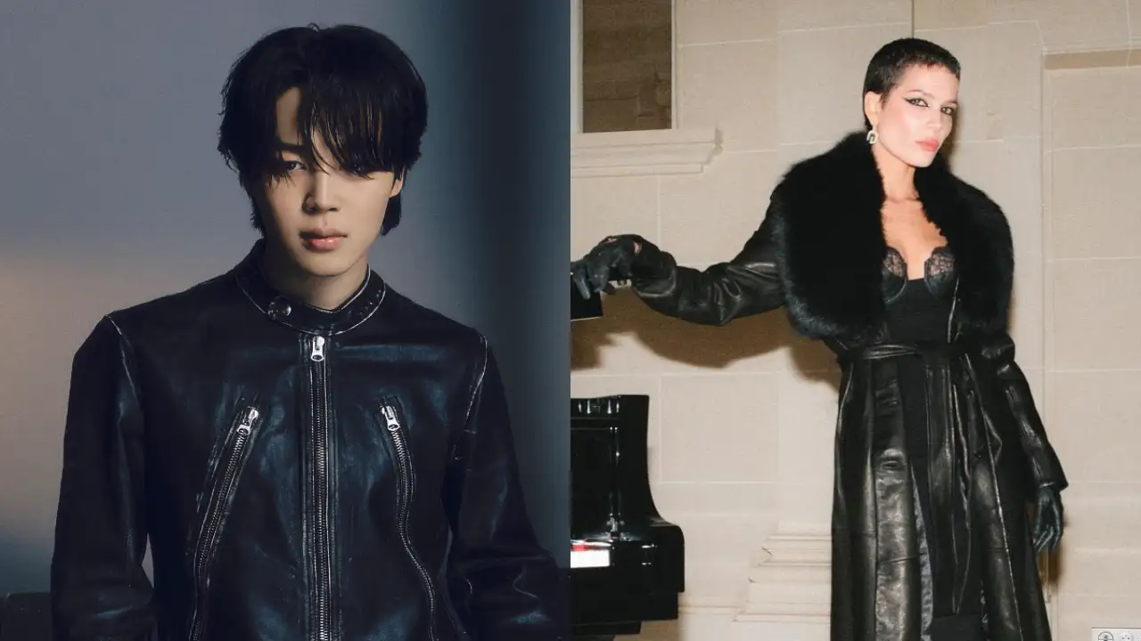 Jimin, Halsey ; Picture Courtesy: BigHit Entertainment, Halsey's Twitter Jimin, Halsey ; Picture Courtesy: BigHit Entertainment, Halsey's Twitter