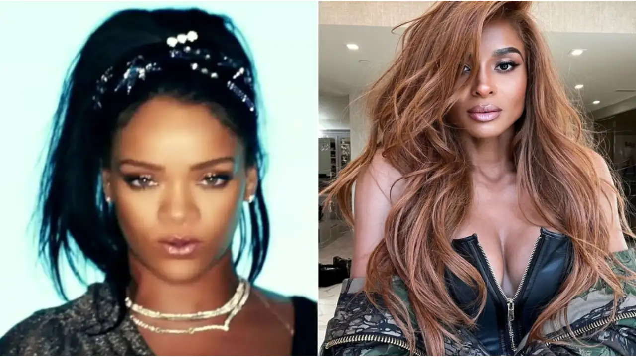 Rihanna and Ciara Rihanna and Ciara