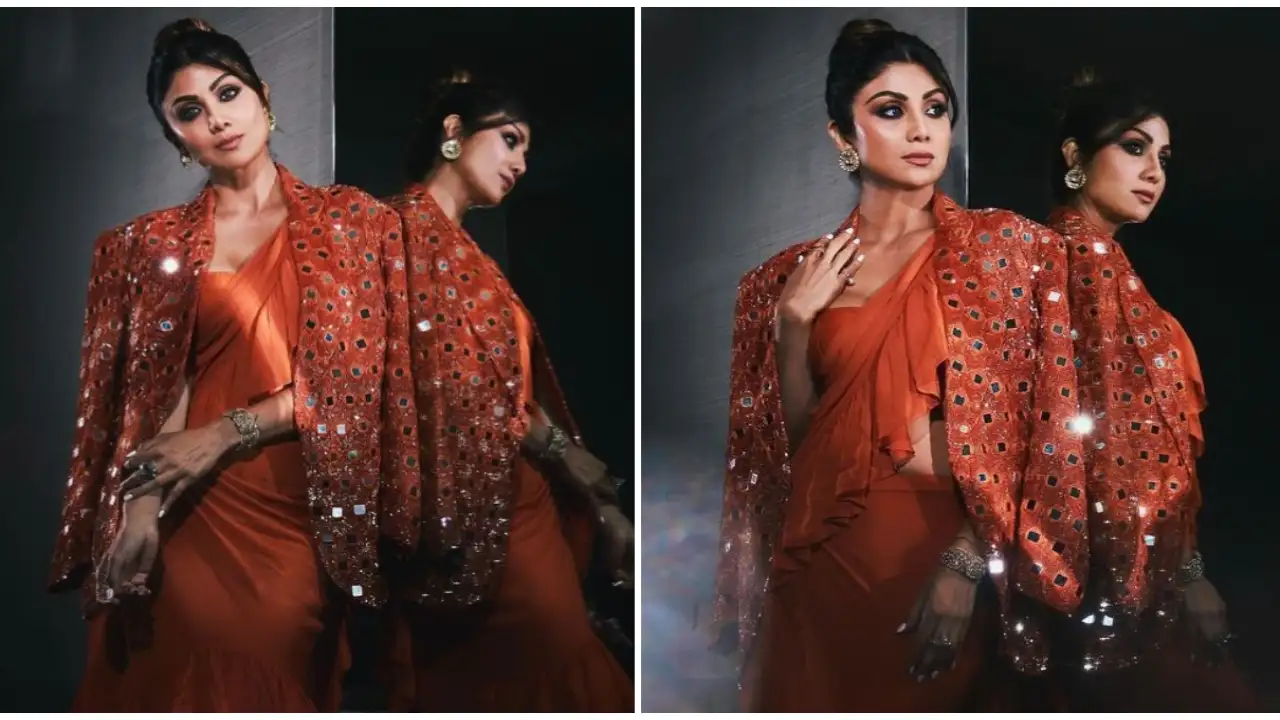Shilpa Shetty, celebrity style, bollywood, indo-western, arpita mehta, fashion