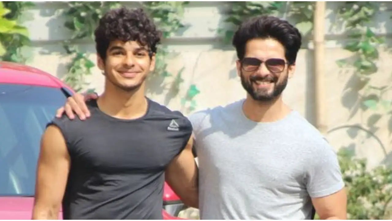 EXCLUSIVE: Ishaan Khatter reveals he calls Shahid Kapoor ‘Baba Sasha’; Here’s why