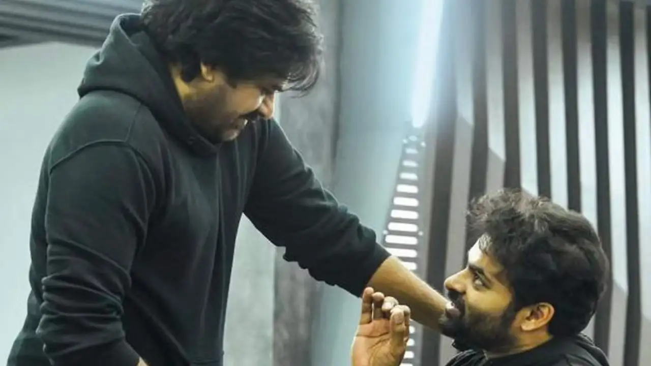 Pawan Kalyan on the sets of PKSDT IMDb