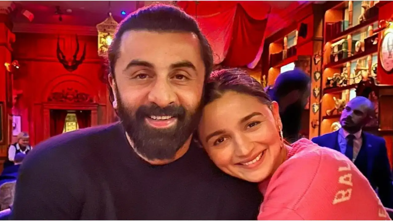 Picture courtesy: Instagram Alia Bhatt and Ranbir Kapoor look adorable