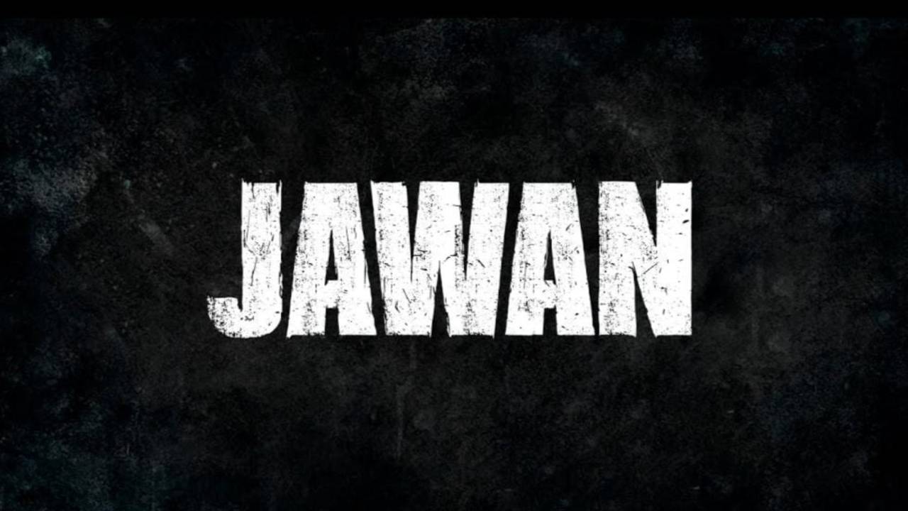 Jawan movie poster