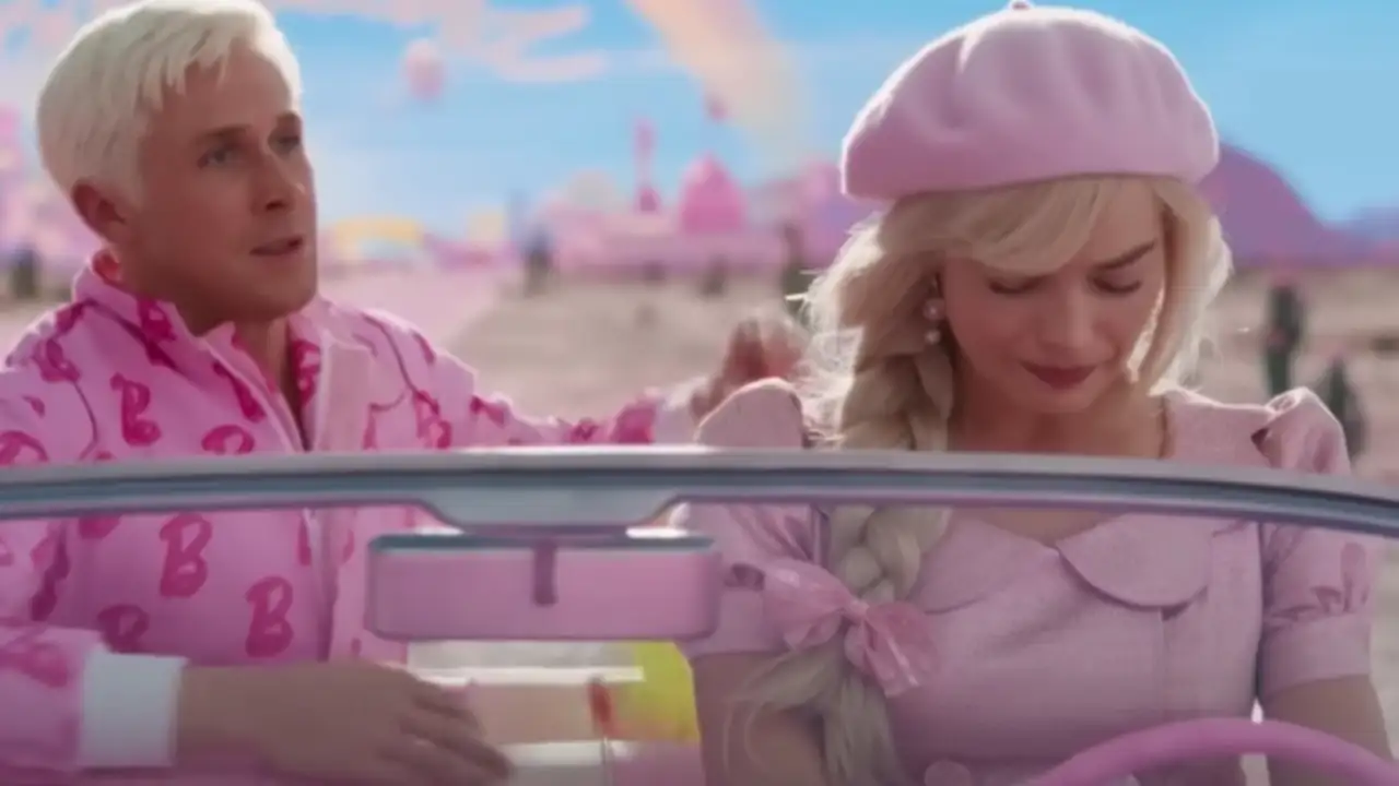 Margot Robbie and Ryan Gosling (Credits: YouTube) Margot Robbie and Ryan Gosling