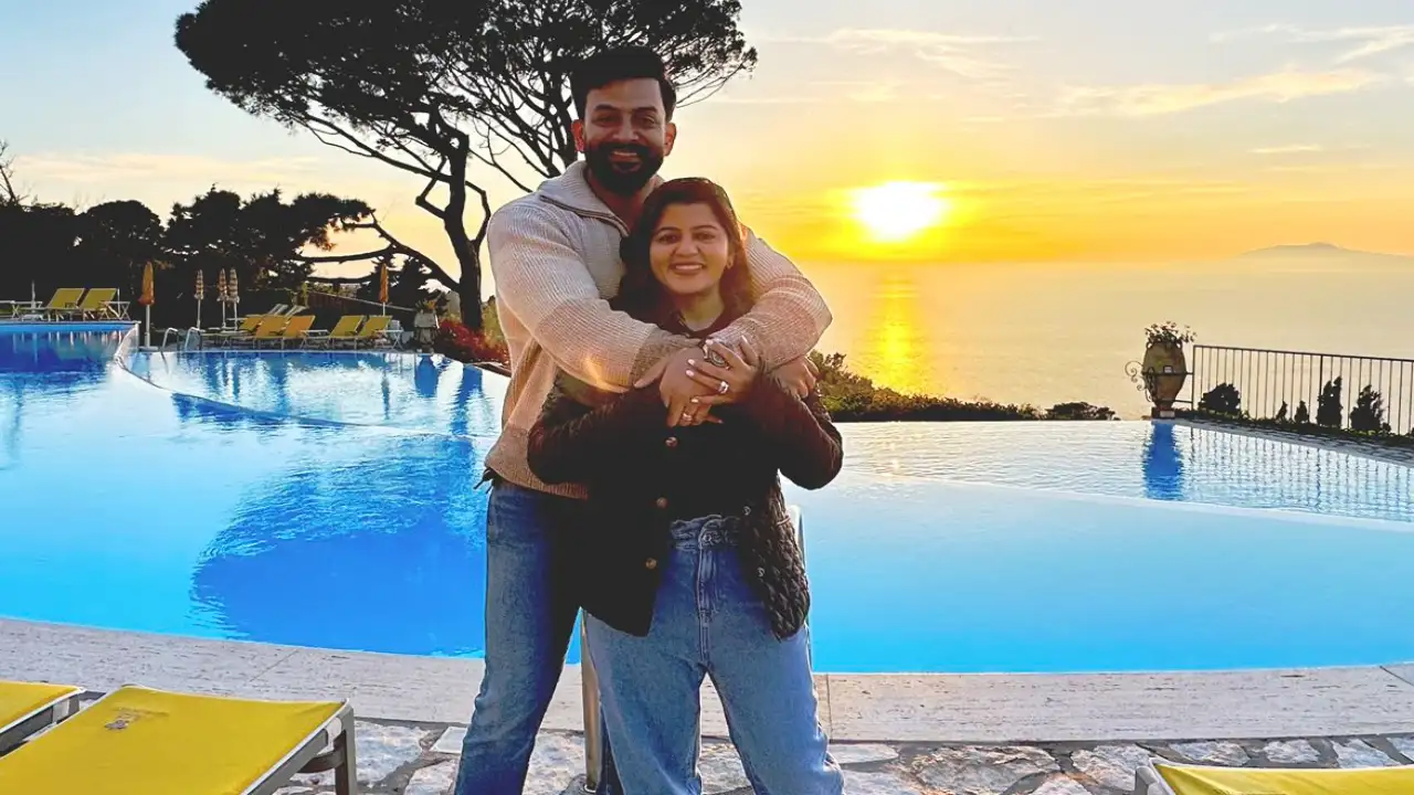 Prithviraj Sukumaran romantic anniversary wish for wife 