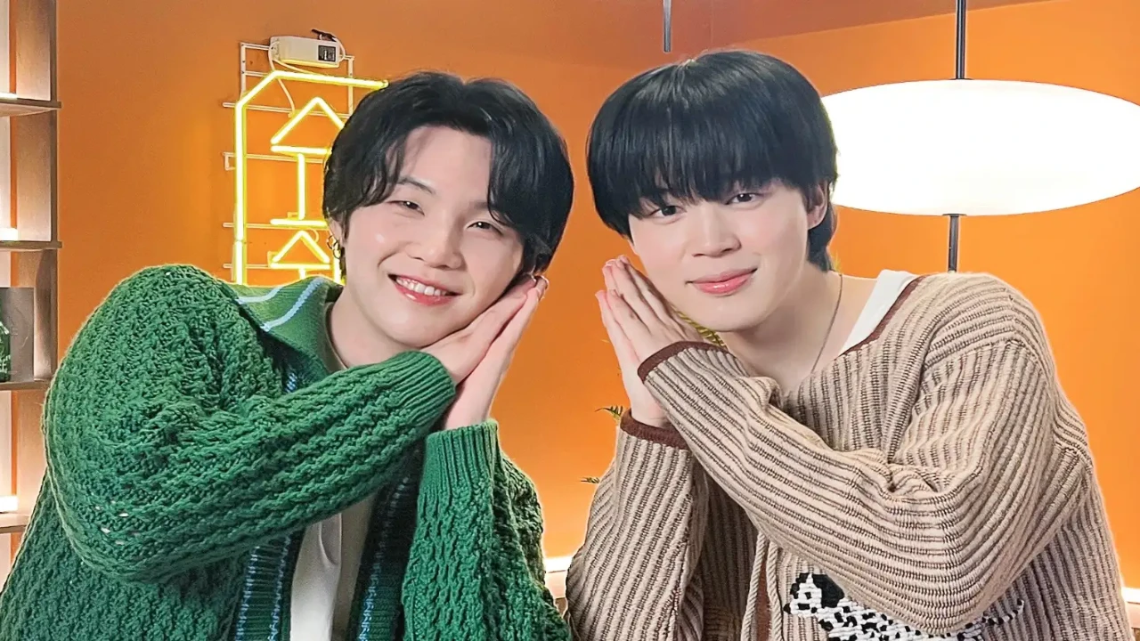 BTS' SUGA and Jimin: courtesy of BTS' Twitter BTS' SUGA and Jimin: courtesy of BTS' Twitter