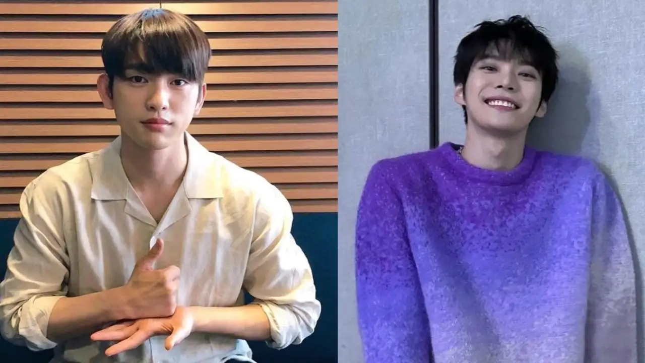 Jinyoung and Doyoung; Picture: Courtesy of Jinyoung and Doyoung's Instagram Jinyoung and Doyoung; Picture: Courtesy of Jinyoung and Doyoung's Instagram