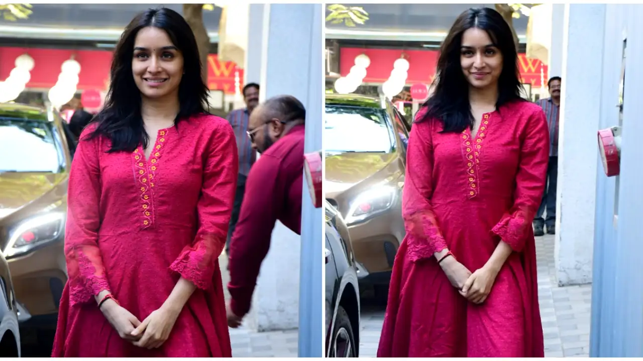 Shraddha Kapoor's The Loom kurta set looks comfy and pretty for Spring strolls; Check out its cost 