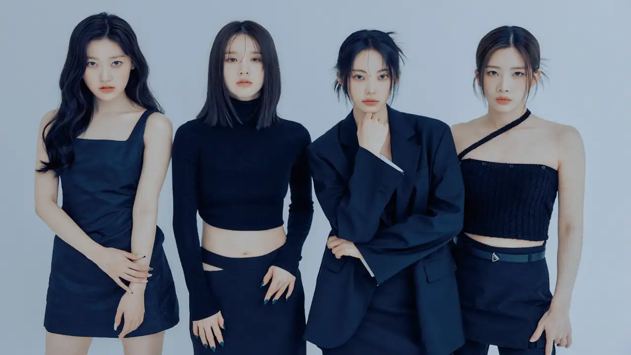 LOONA's Choerry, HeeJin, JinSoul, and Kim Lip are turning heads with their latest group shots for ARTMS