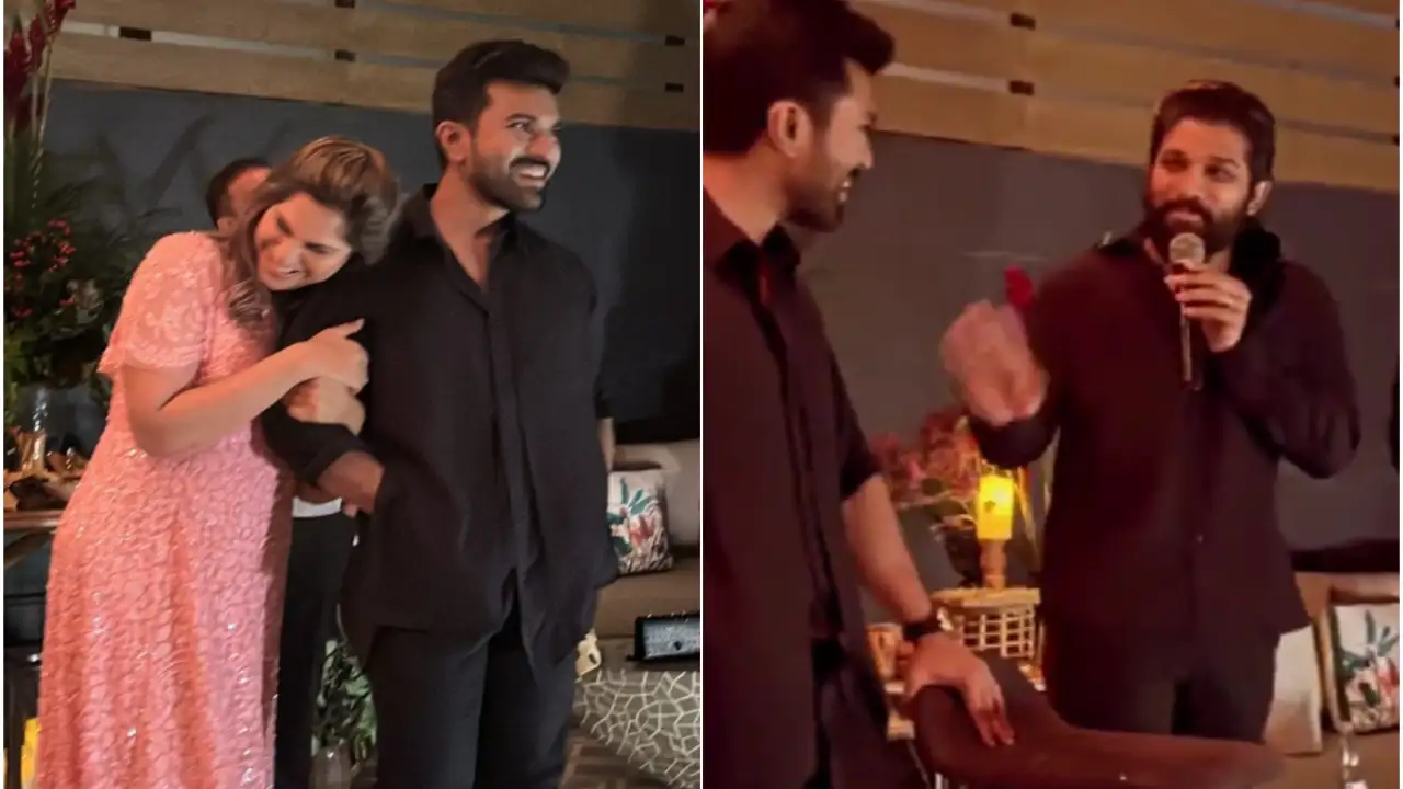 Inside PICS and video of Ram Charan and Upasana's baby shower party 