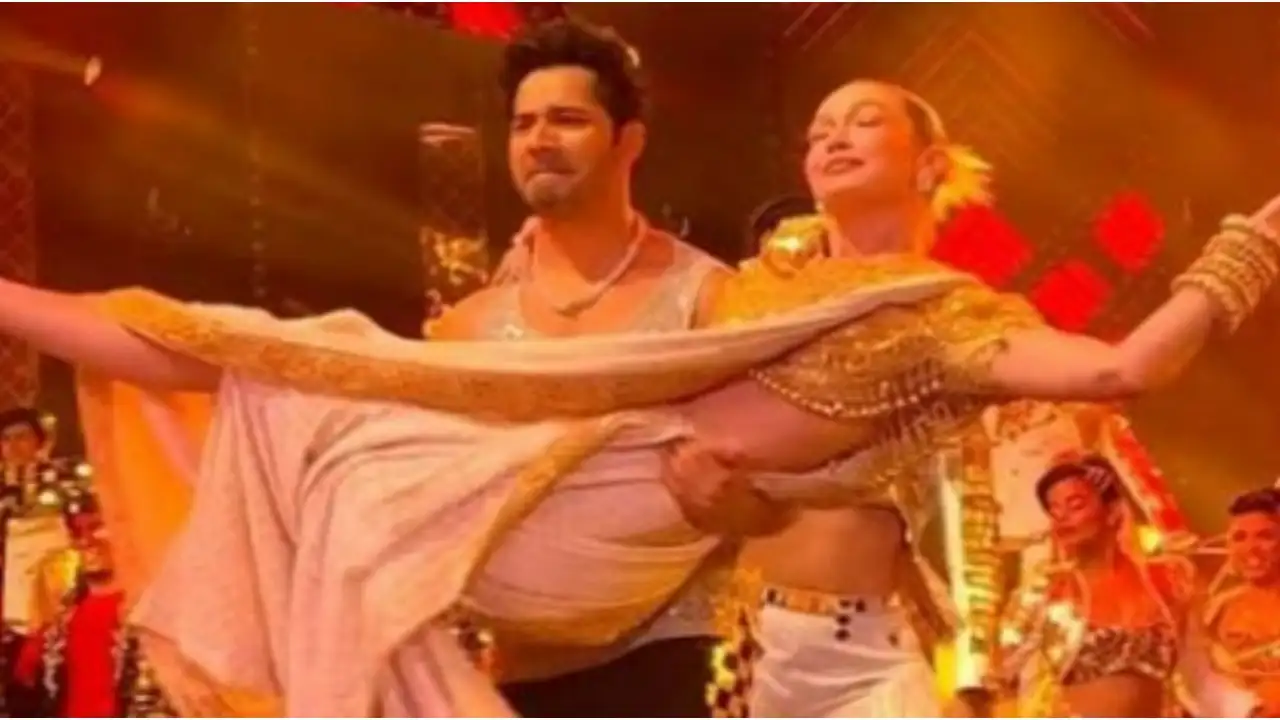 Picture courtesy: Instagram Varun Dhawan wishes Gigi Hadid on her birthday; Shares pic from their performance at NMACC Gala