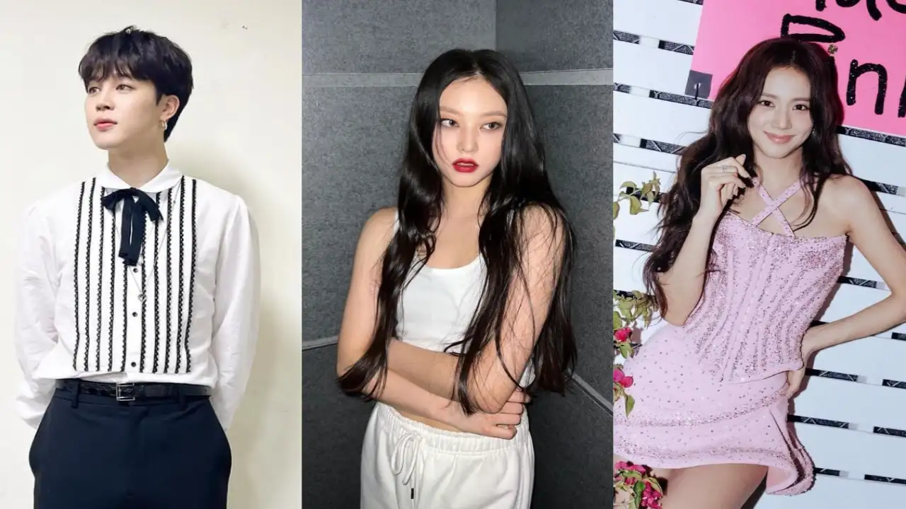 Jimin, Haerin and Jisoo; Picture: Courtesy of Jimin, NewJeans and Jisoo's Instagram Jimin, Haerin and Jisoo; Picture: Courtesy of Jimin, NewJeans and Jisoo's Instagram