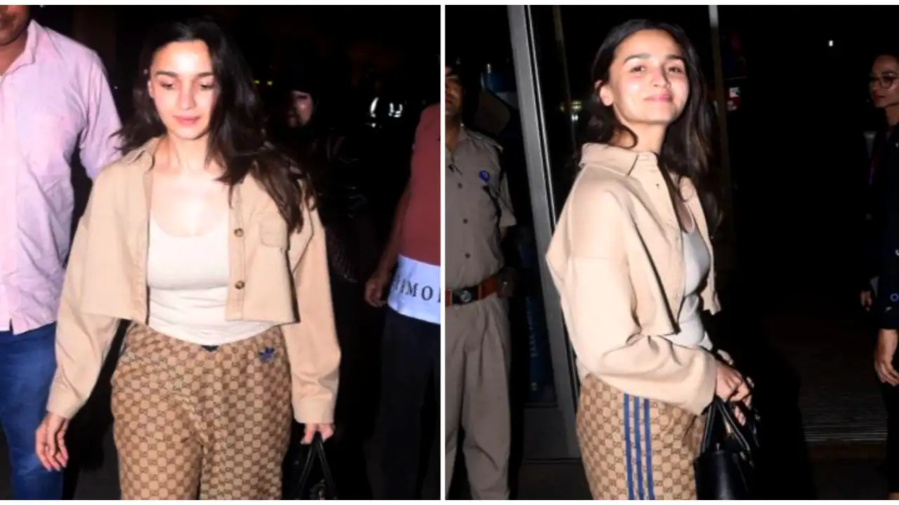 Alia Bhatt's Gucci-overload airport look is not only chic but also ...