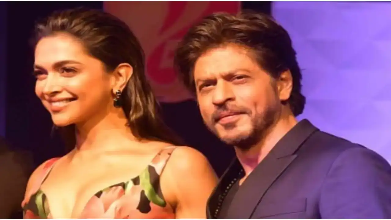 Deepika Padukone drools over Shah Rukh Khan’s all-black look from NMACC event; Check out her reaction Deepika Padukone drools over Shah Rukh Khan’s all-black look from NMACC event; Check out her reaction