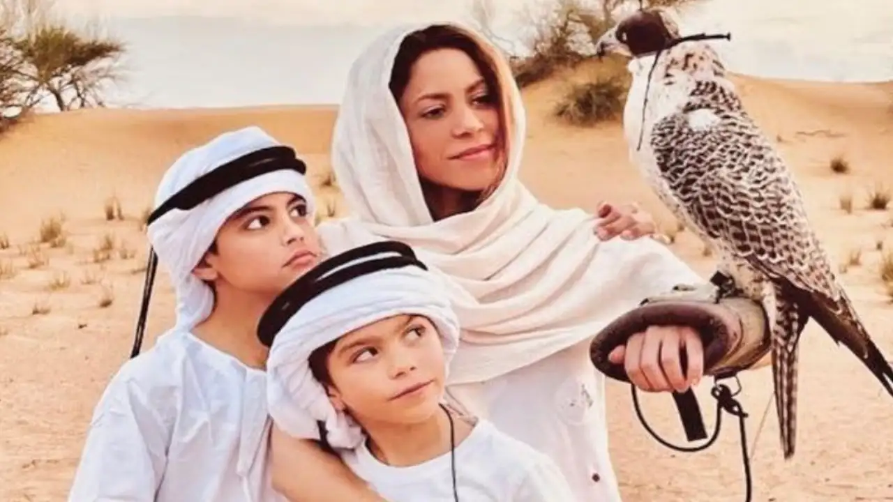 Shakira moving out of Spain with her sons Milan and Sasha Shakira official Instagram