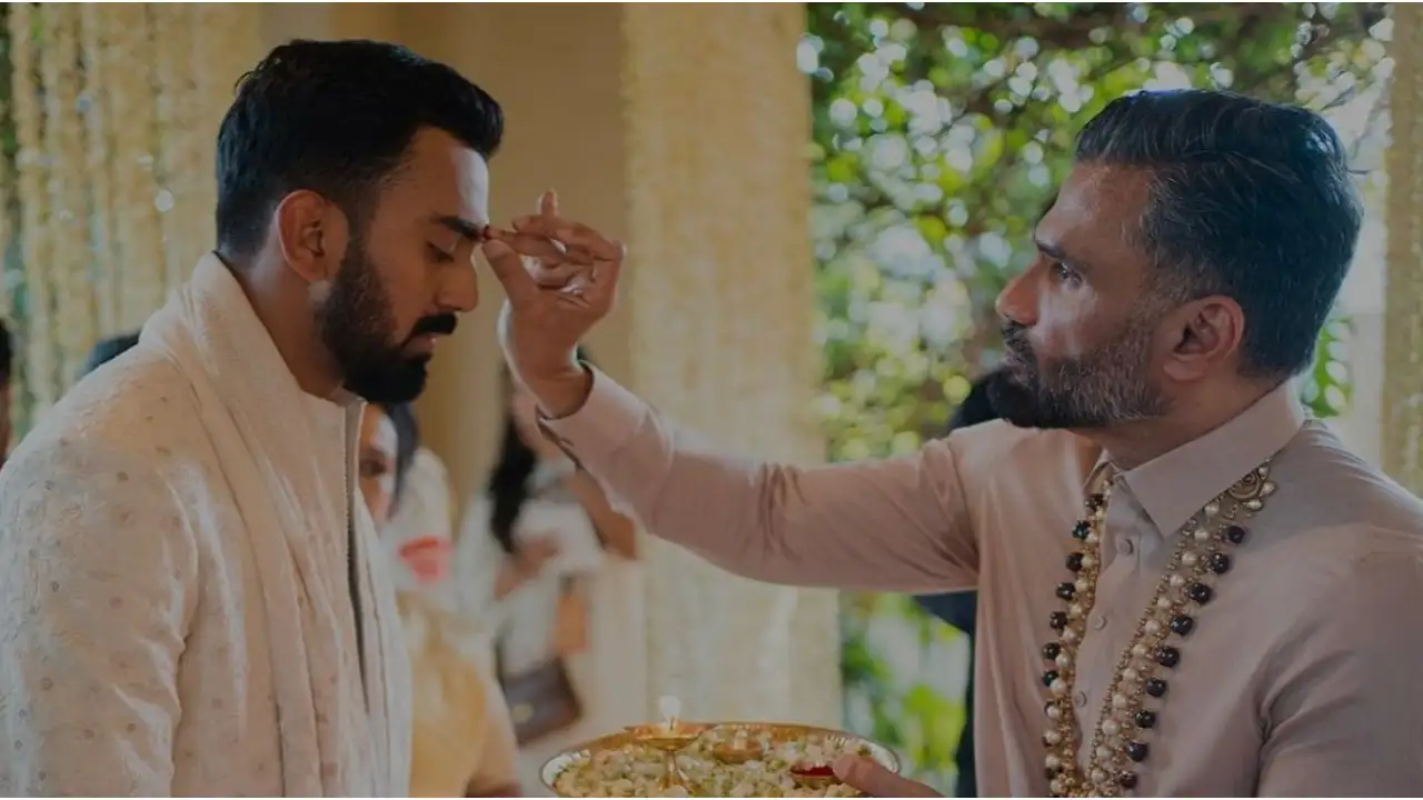 Picture courtesy: Instagram PICS: How Athiya Shetty's dad Suniel Shetty and brother Ahan wished KL Rahul on his birthday