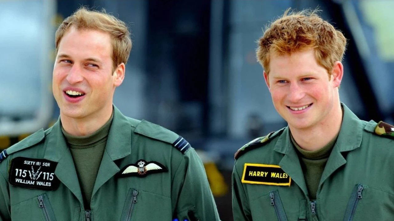 A throwback picture of Prince William and Prince Harry (Credits: Instagram) Prince William, Prince Harry