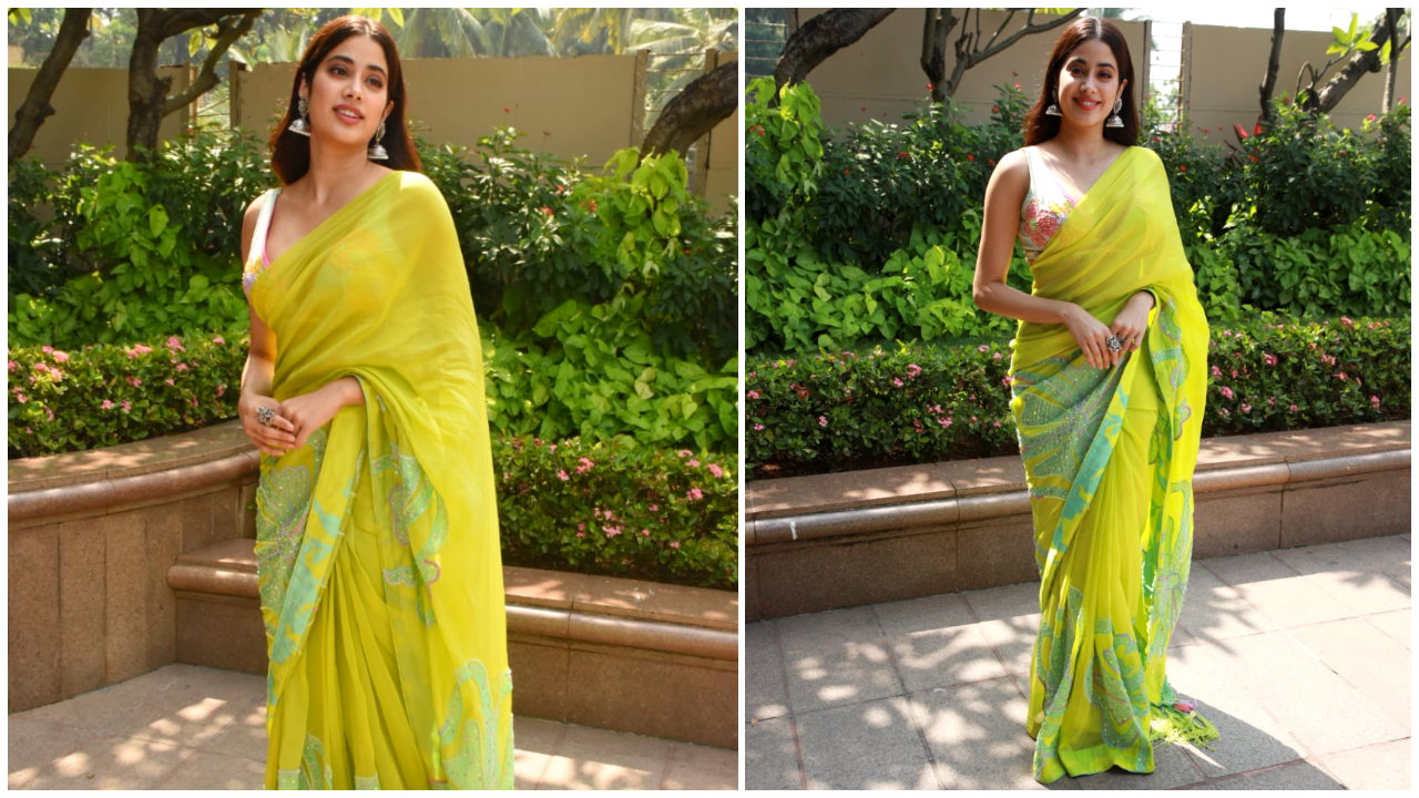 Fashion Faceoff: Janhvi Kapoor or Aishwarya Lekshmi, whose look in a Monika  Nidhii saree do you dig? | PINKVILLA