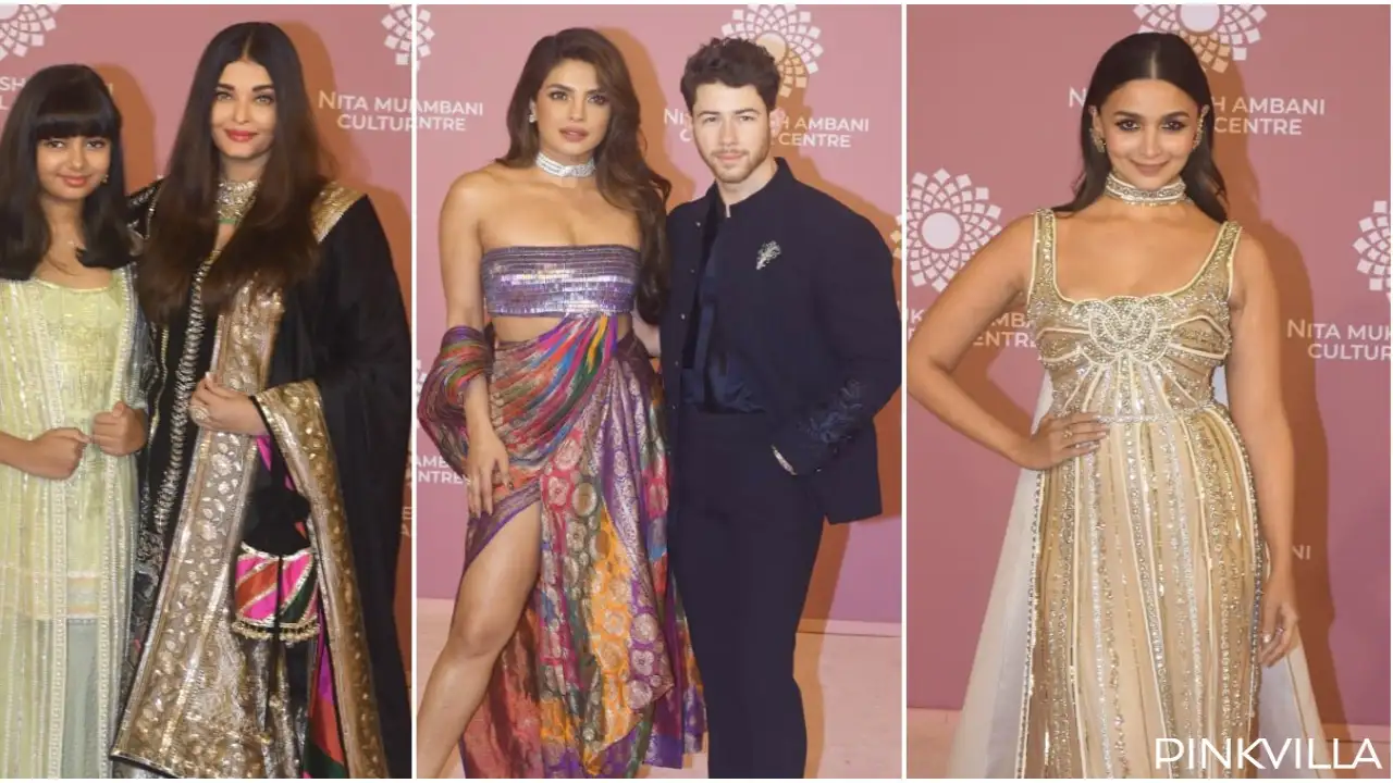 NMACC Gala: Alia Bhatt, Priyanka Chopra-Nick Jonas, Aishwarya Rai Bachchan take glam quotient a notch higher NMACC Gala: Alia Bhatt, Priyanka Chopra-Nick Jonas, Aishwarya Rai Bachchan take glam quotient a notch higher