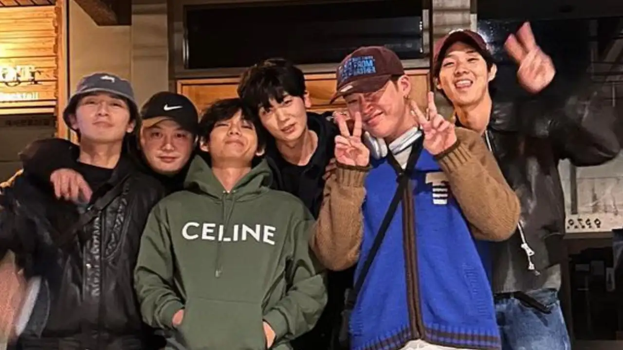 Wooga Squad: courtesy of Choi Woo Shik's Instagram Wooga Squad: courtesy of Choi Woo Shik's Instagram