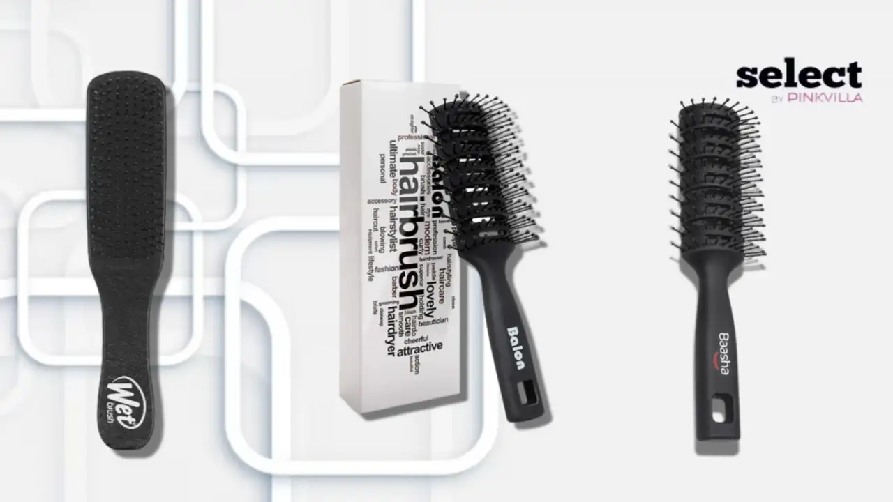 Hair Brush Boar Bristle Hairbrush for Thick Curly India  Ubuy