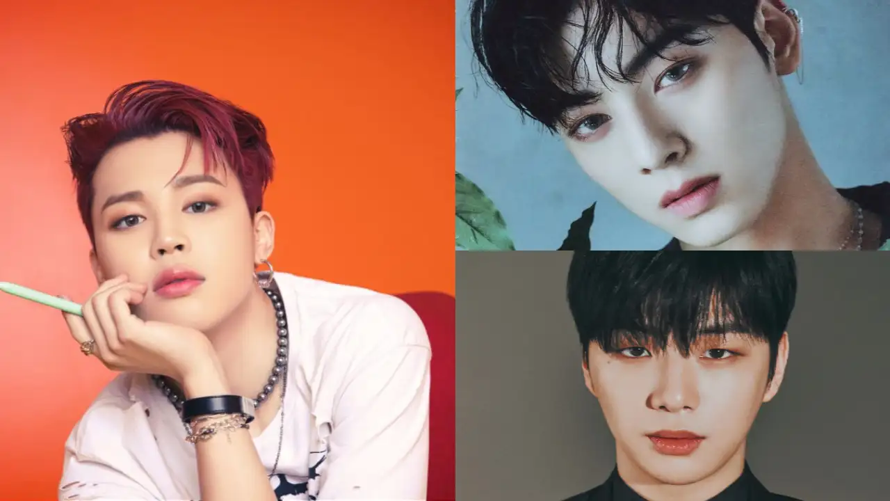 Jimin, Cha Eun Woo, Kang Daniel Concept Photo; Picture Courtesy: BIGHIT MUSIC, Fantagio, KONNECT Entertainment 
