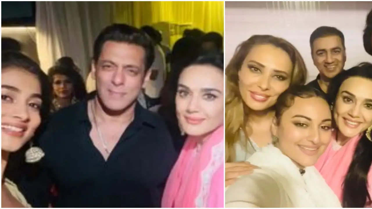 Sonakshi Sharma Ki Sex Video - Preity Zinta poses with Salman Khan, Pooja Hegde, Sonakshi Sinha and  others; Drops PICS from 'fun Eid party' | PINKVILLA