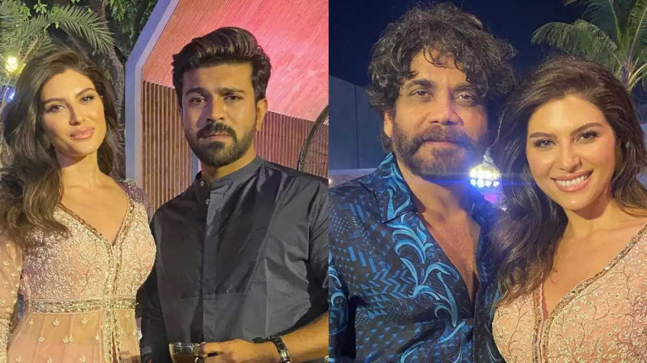 Actors Ram Charan and Nagarjuna sighted at the industry Iftaar party Pinkvilla South