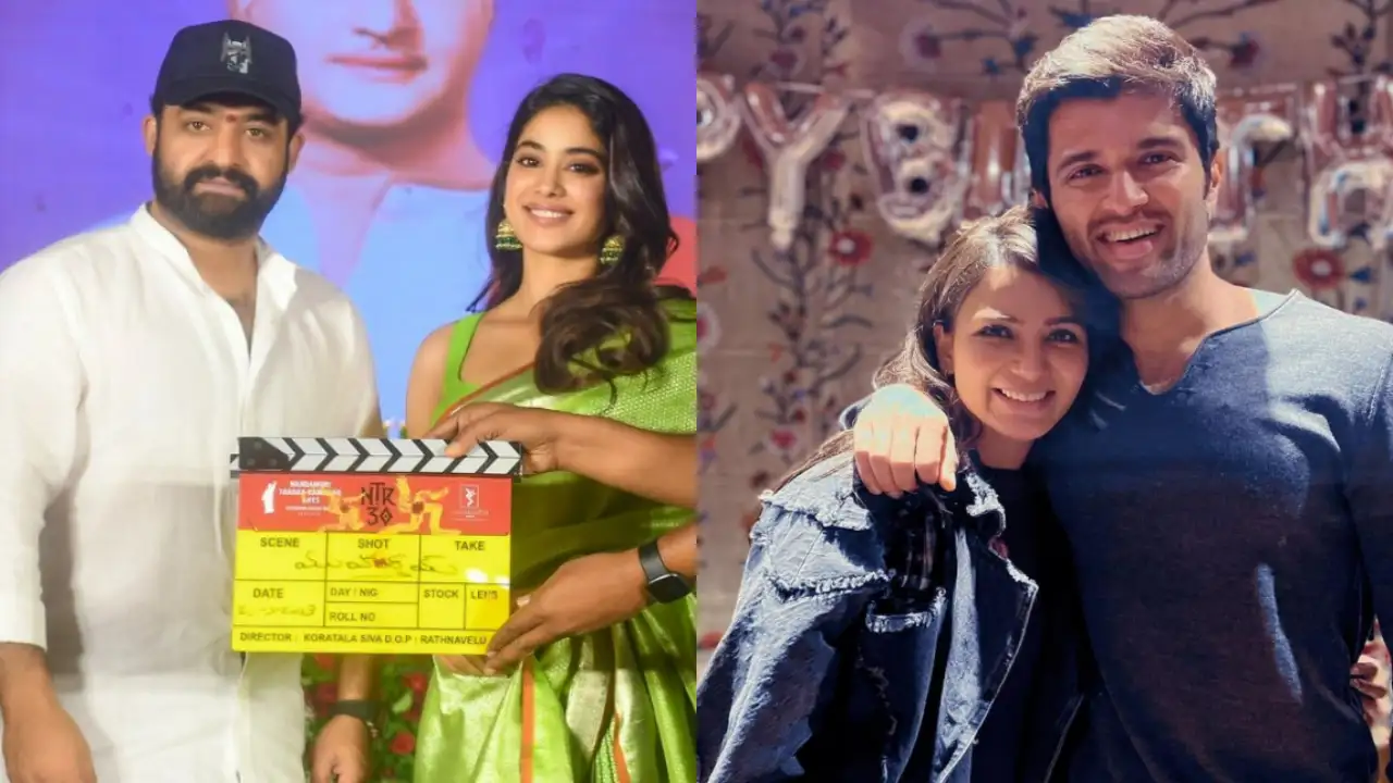 Junior NTR with Janhvi Kapoor or Vijay Devarkonda with Samantha : Which onscreen couple are you rooting for? Actors Instagram accounts