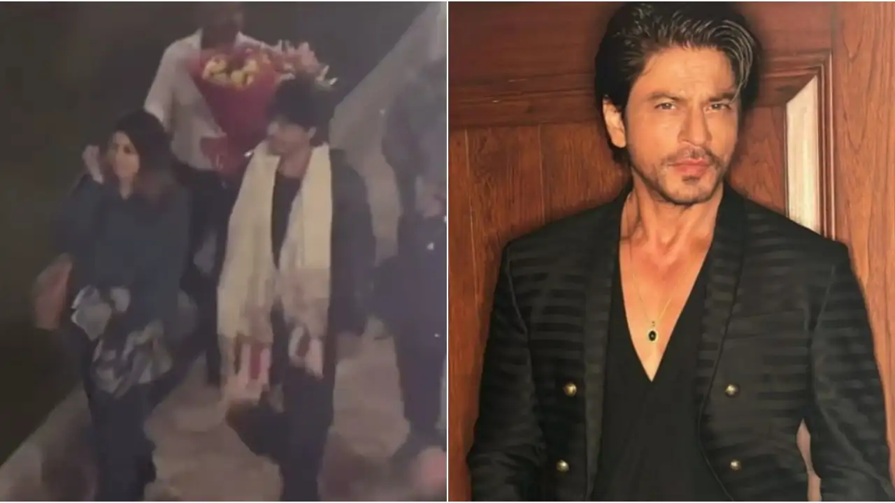 WATCH: Shah Rukh Khan gets a grand welcome as he lands in Kashmir to shoot for Rajkumar Hirani's Dunki