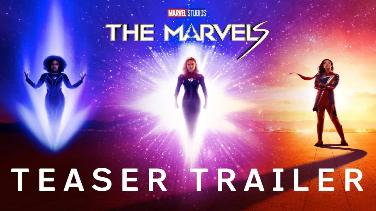 The Marvels stars Brie Larson, Teyonah Parris, and Iman Vellani as Carol, Monica, and Kamala (IMDb) The Marvels Most Disliked Trailer YouTube