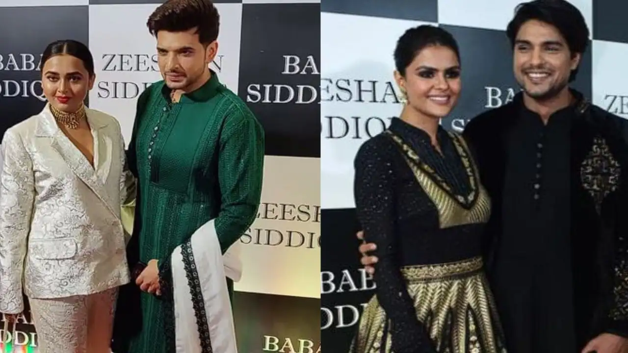 Tejasswi Prakash, Karan Kundrra, Priyanka Chahar Choudhary and Ankit Gupta were among the others who attended an Iftar Party on Sunday Tejasswi Prakash, Karan Kundrra, Priyanka Chahar Choudhary and Ankit Gupta