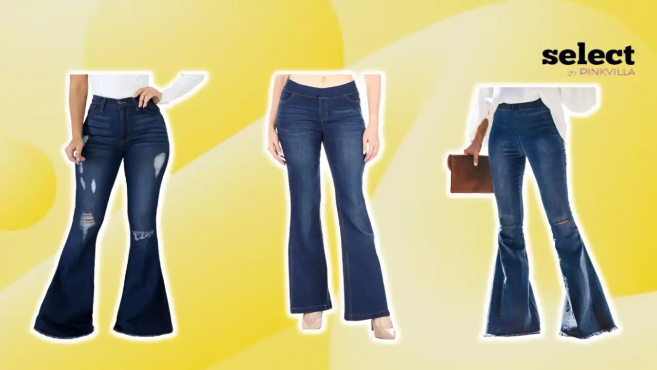 Buy Aarika Womens Black Color Solid Bell Bottom Jeans Online at Best Prices  in India - JioMart.