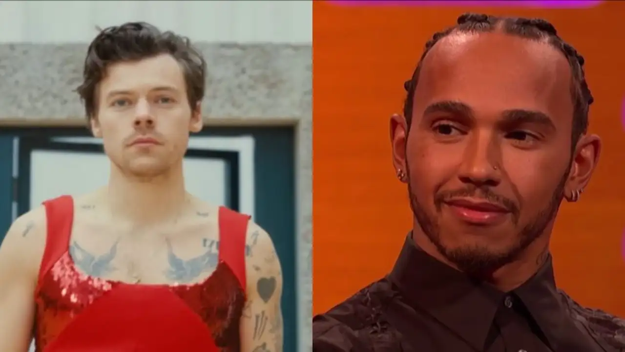 Harry Styles and Lewis Hamilton being called babygirls on Twitter As it was( Harry Styles youtube channel), Lewis Hamilton interview (The Graham Norton show)