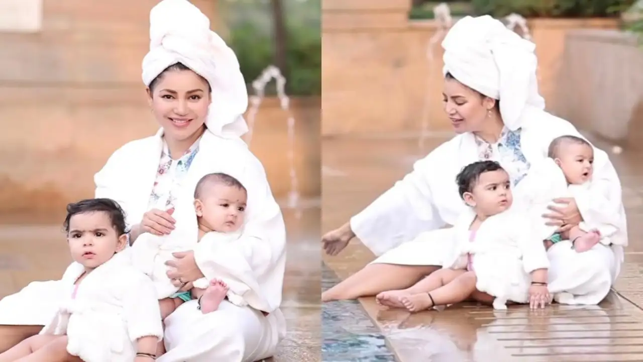 Debina Bonnerjee twins with daughters Lianna and Divisha in new video; Fan says 'Girl Squad at its best'