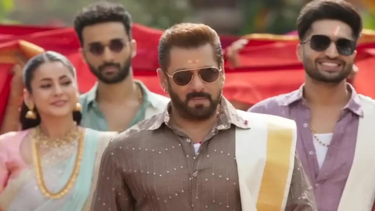 Salman Khan's Kisi Ka Bhai Kisi Ki Jaan has a wide India release in over 4500 screens with over 16000 shows (Credit: Zee Music Company) Salman Khan