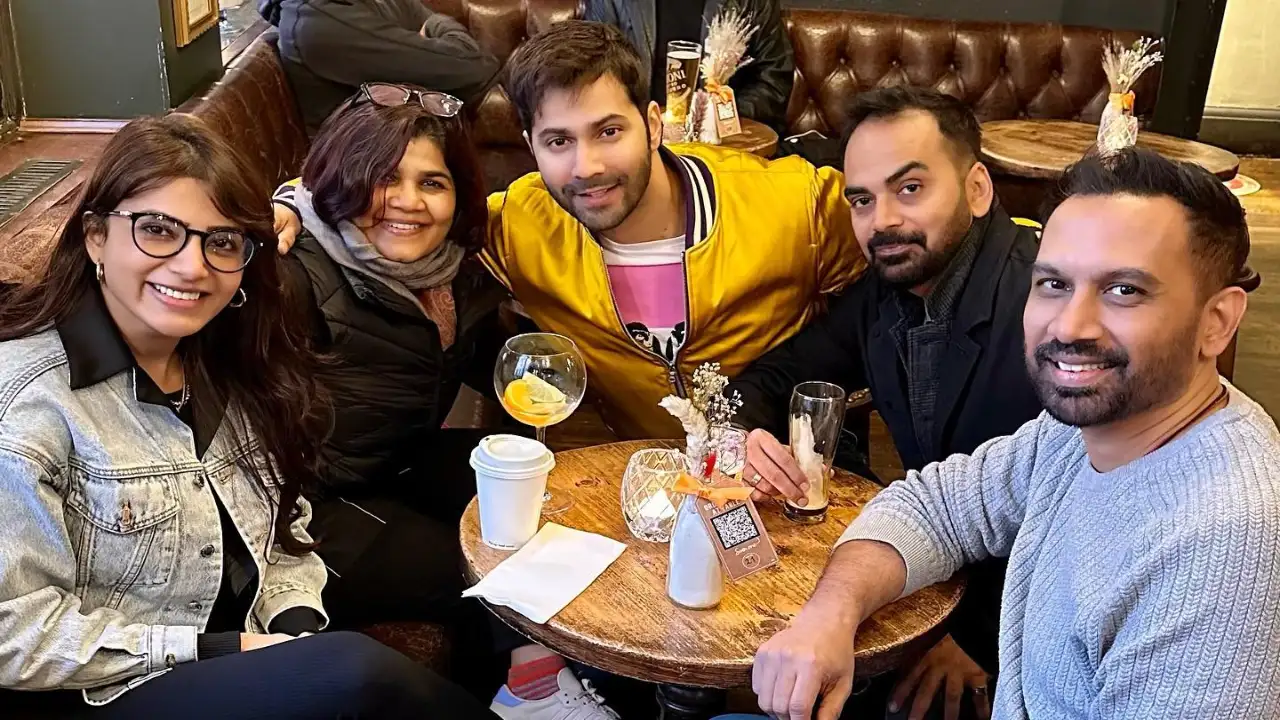 Varun Dhawan and Samantha ‘huddle’ with their Citadel team in England; Arjun Kapoor has an epic reaction