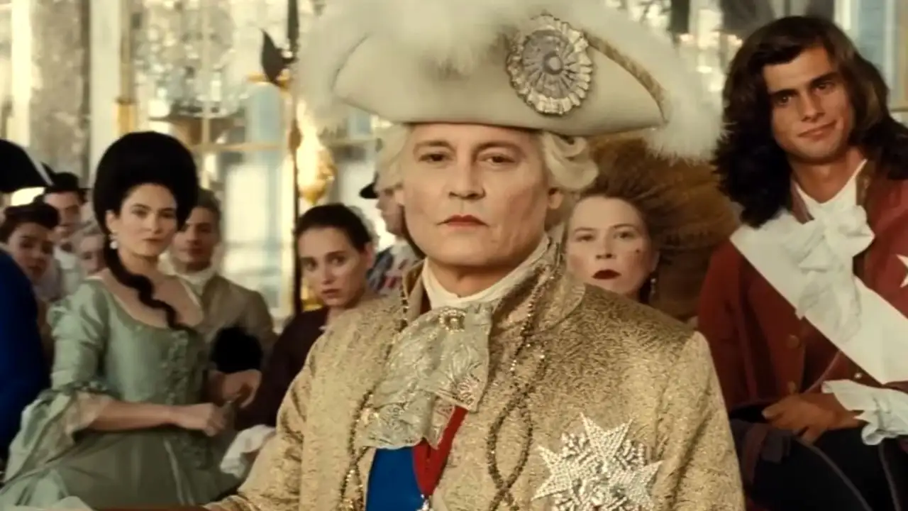 Jeanne du Barry starring Johnny Depp 