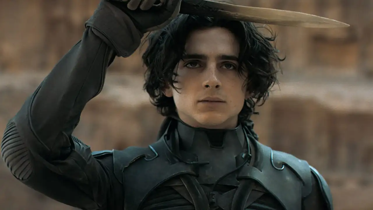 Timothée Chalamet in Dune
