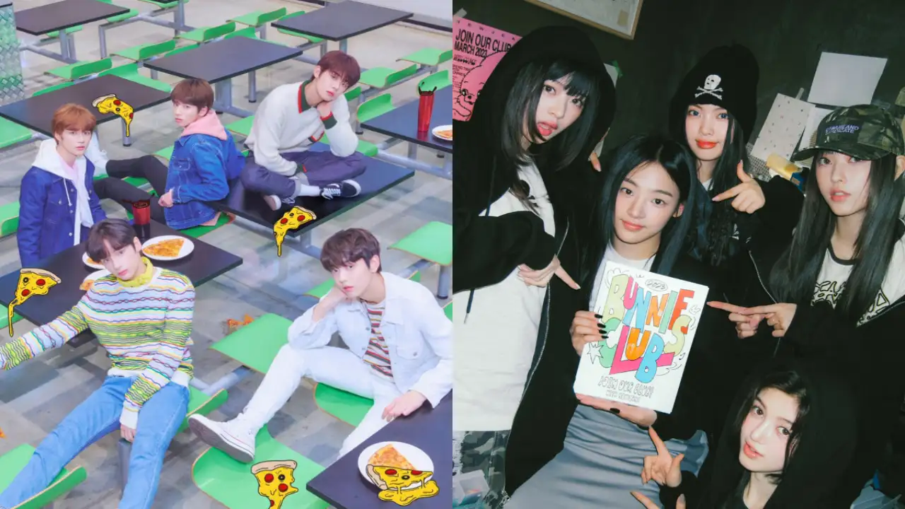 TXT, NewJeans; Picture Courtesy: BIGHIT MUSIC TXT, NewJeans; Picture Courtesy: BIGHIT MUSIC