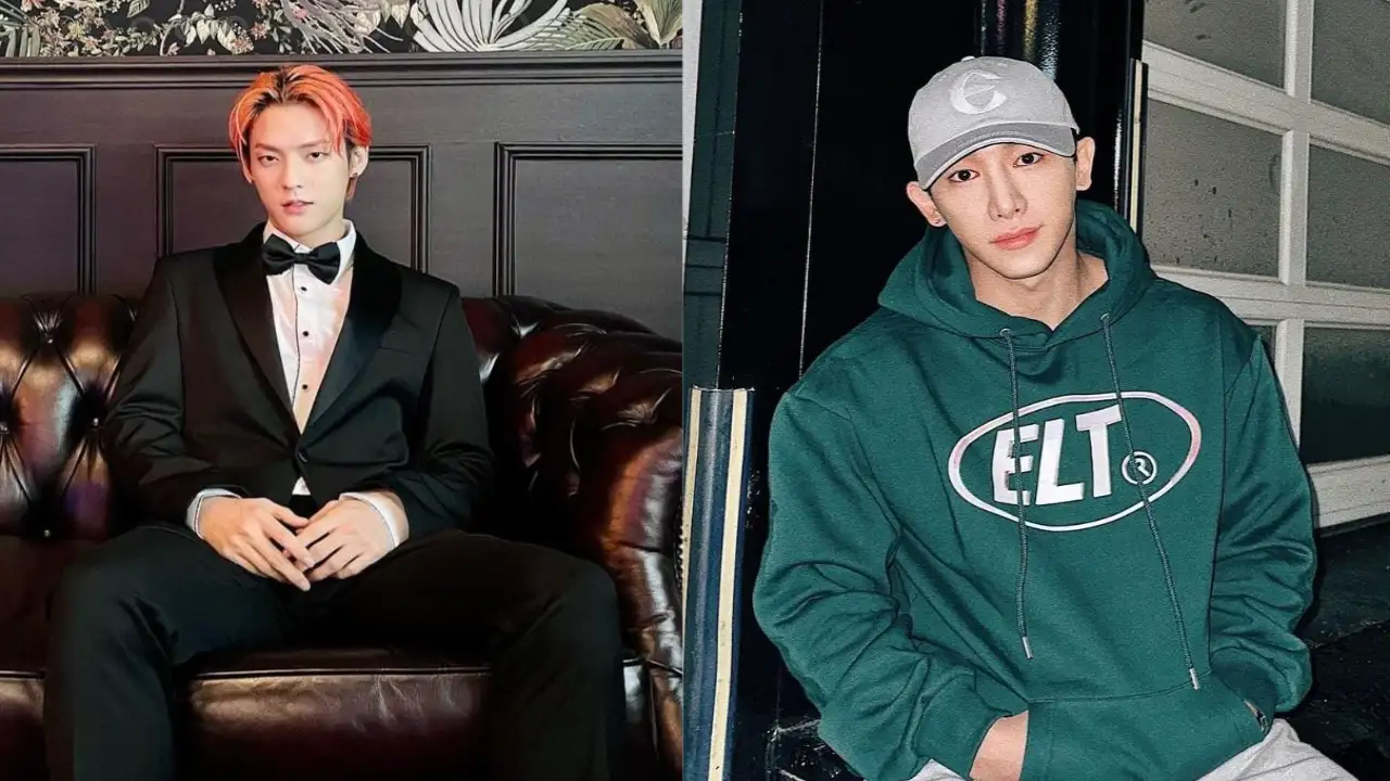 From Left: Minhyuk and Wonho; Picture: Courtesy of Minhyuk and Wonho's Instagram